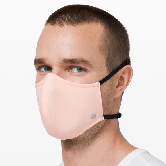 NWT Lululemon Double Strap Face Mask Vintage Mauve - Picture 4 of 6
